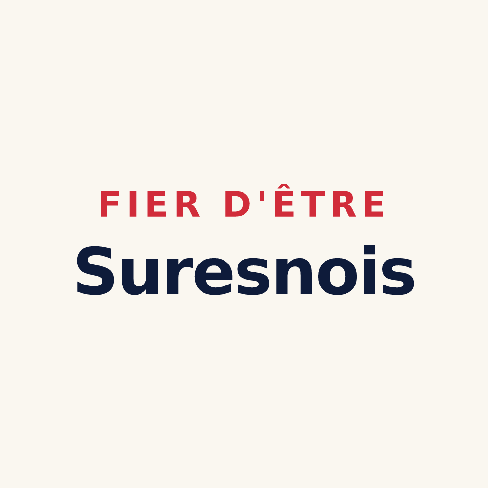 Tasse « Fier d'être Suresnois » — design pour Suresnes