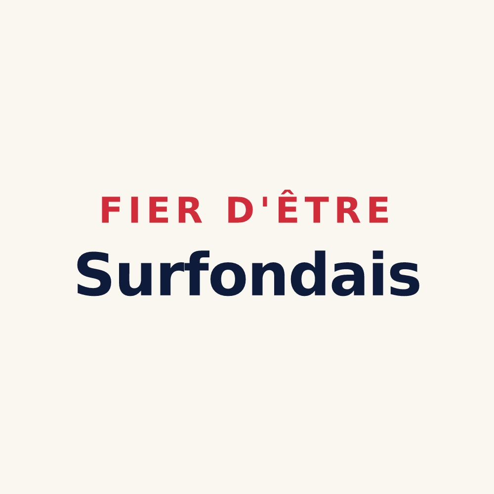 Tasse « Fier d'être Surfondais » — design pour Surfonds