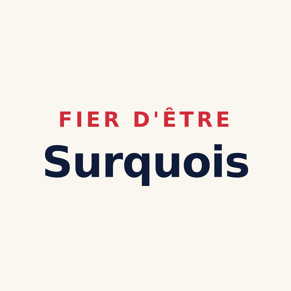 Tasse « Fier d'être Surquois » — design pour Surques