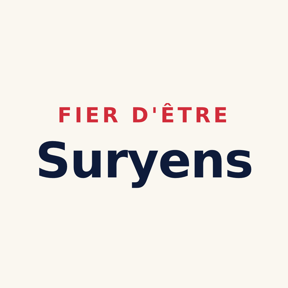Tasse « Fier d'être Suryens » — design pour Sury-aux-Bois