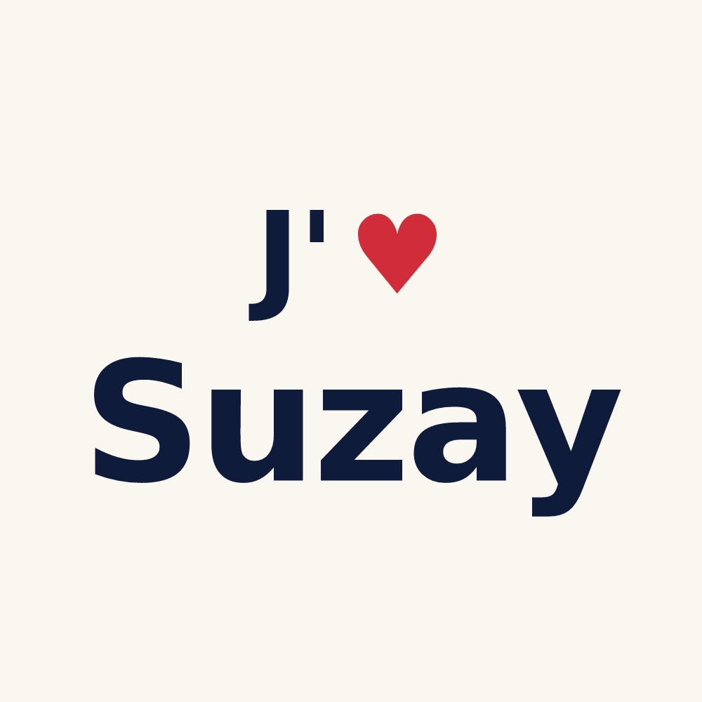 Tasse personnalisée Suzay — design J'aime Suzay