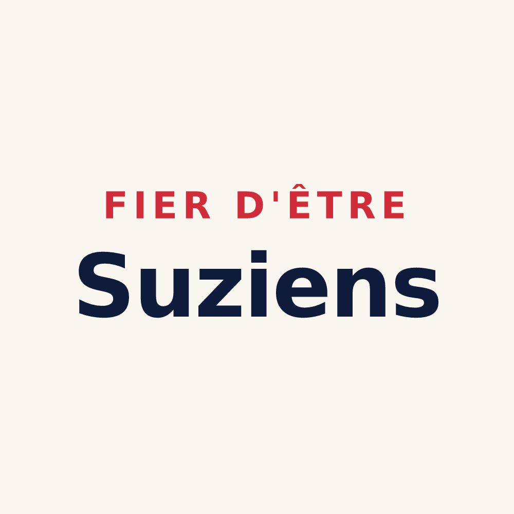 Tasse « Fier d'être Suziens » — design pour Suze-la-Rousse