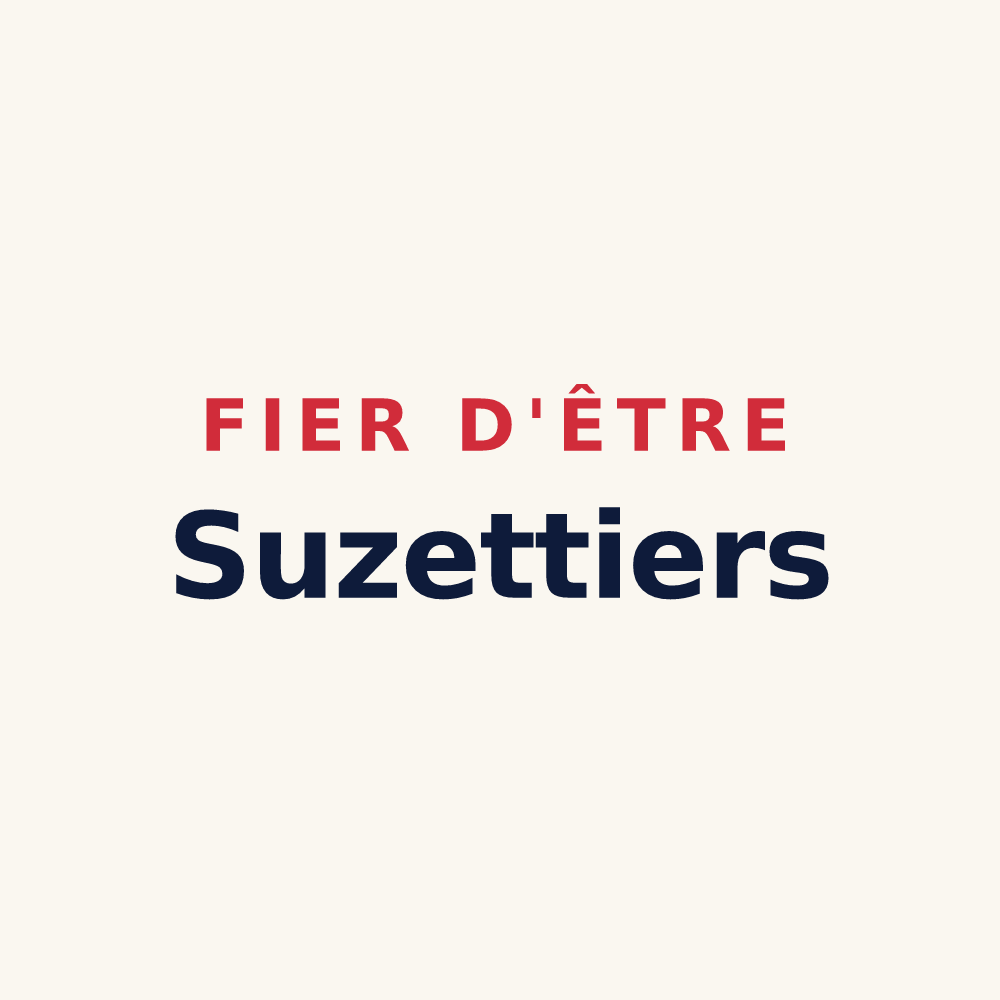 Tasse « Fier d'être Suzettiers » — design pour Suzette