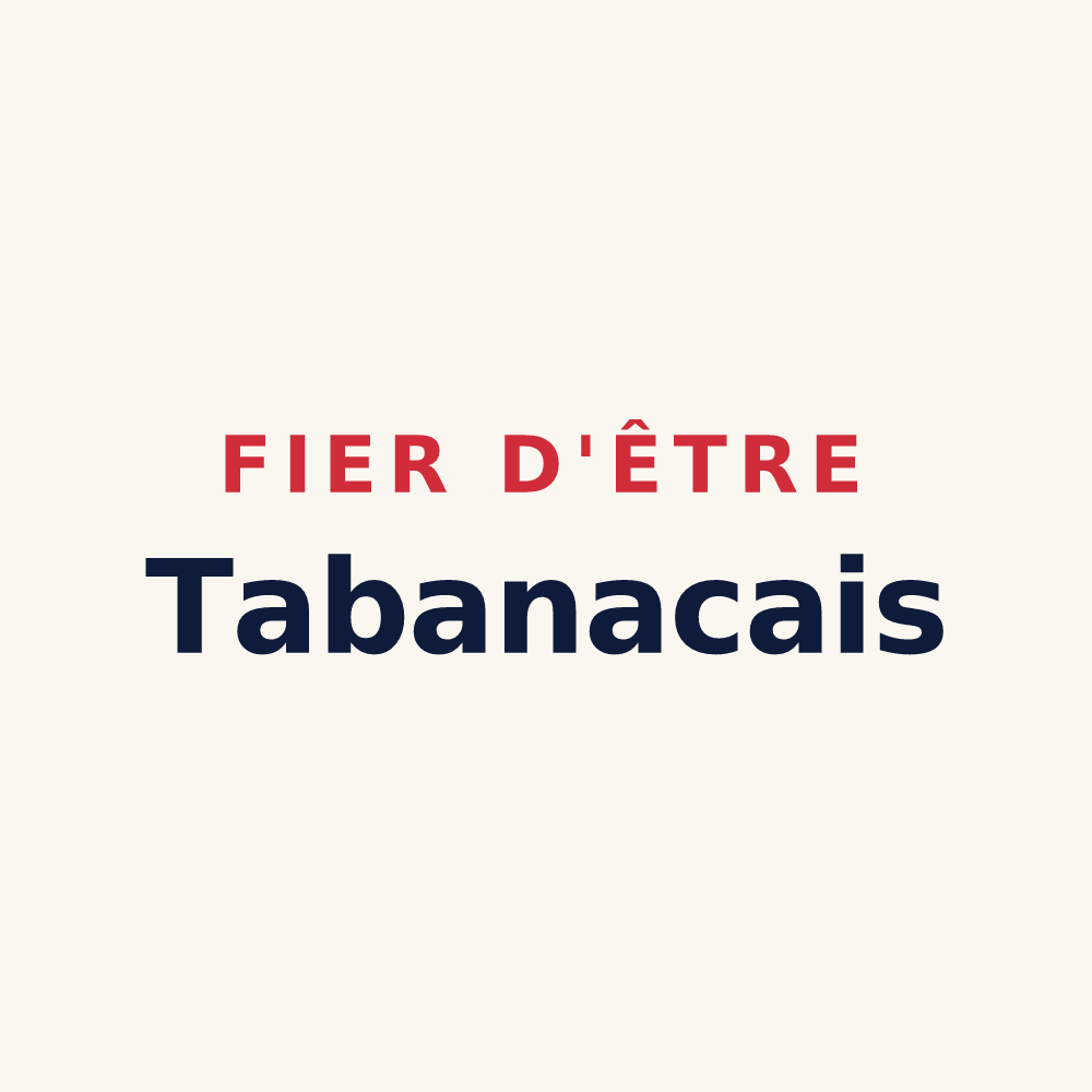 Tasse « Fier d'être Tabanacais » — design pour Tabanac