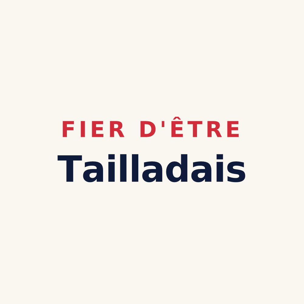 Tasse « Fier d'être Tailladais » — design pour Taillades
