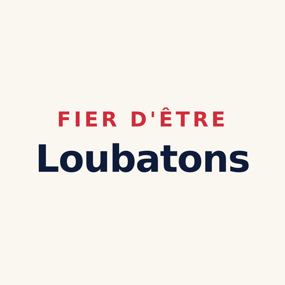 Tasse « Fier d'être Loubatons » — design pour Taillecavat