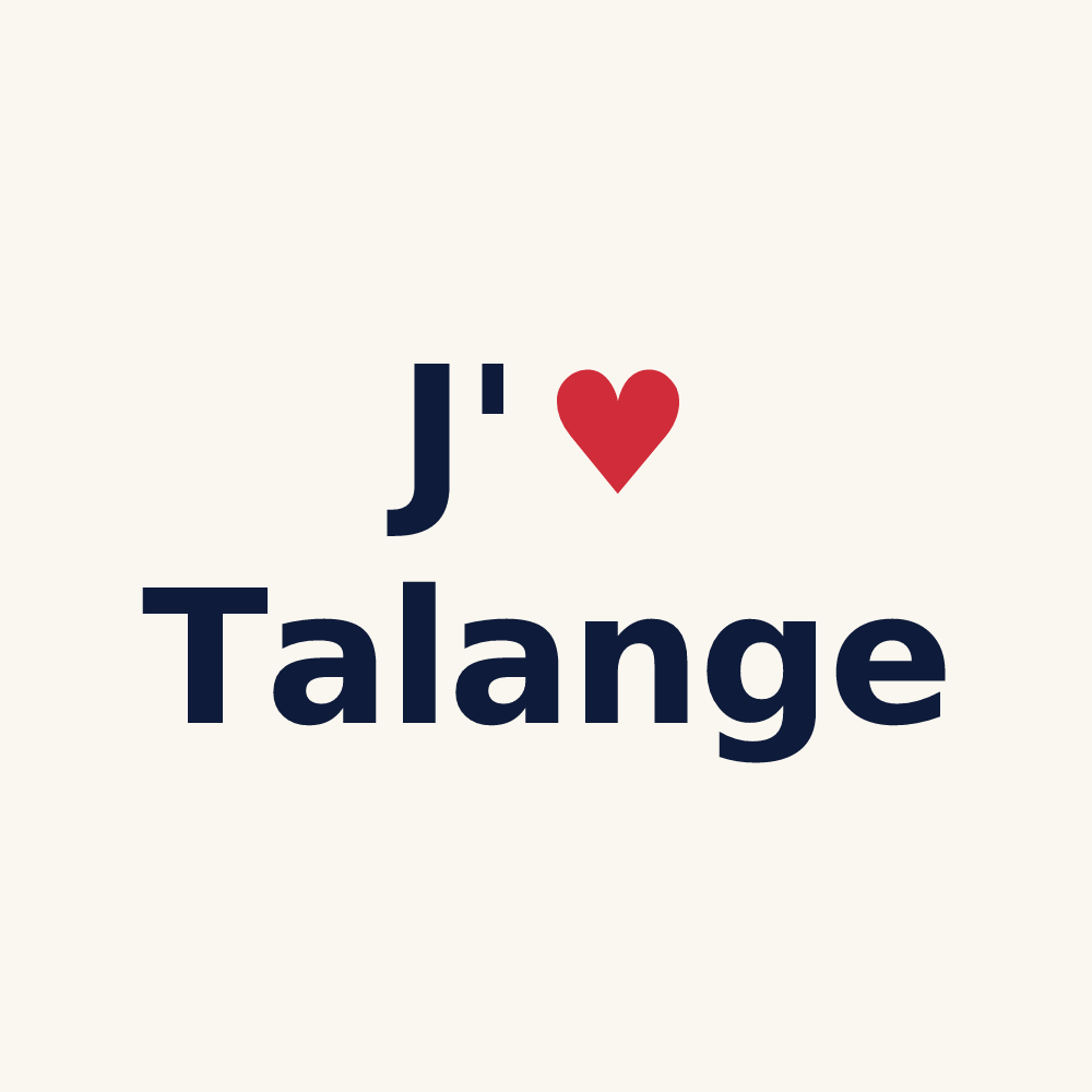 Tasse personnalisée Talange — design J'aime Talange
