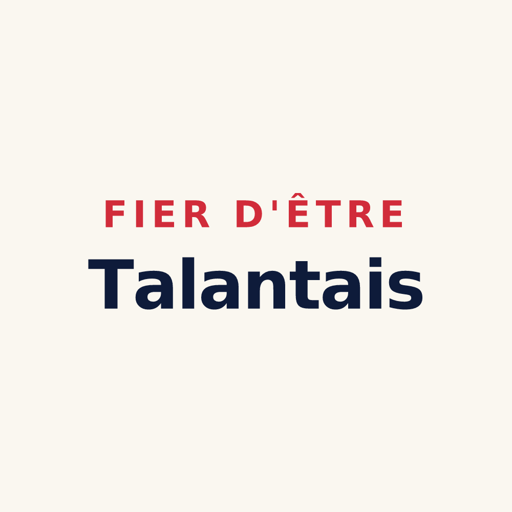 Tasse « Fier d'être Talantais » — design pour Talant