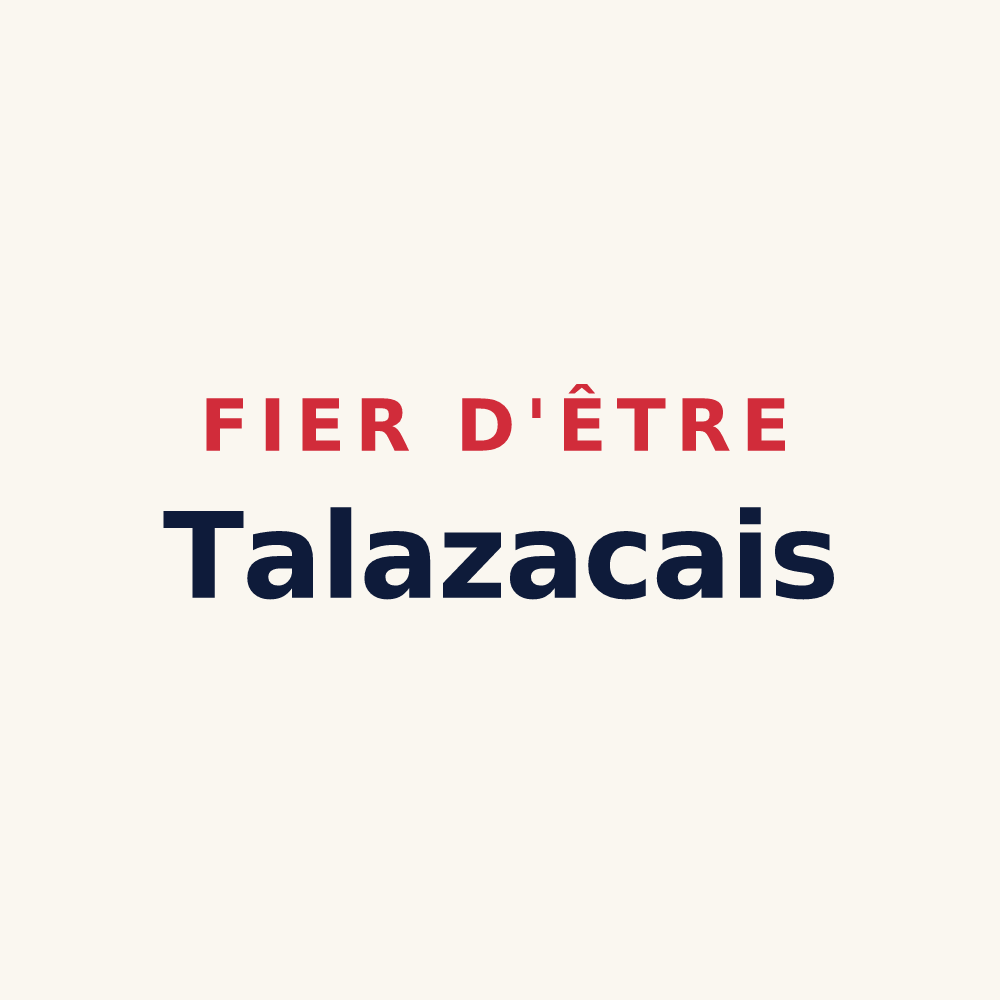 Tasse « Fier d'être Talazacais » — design pour Talazac