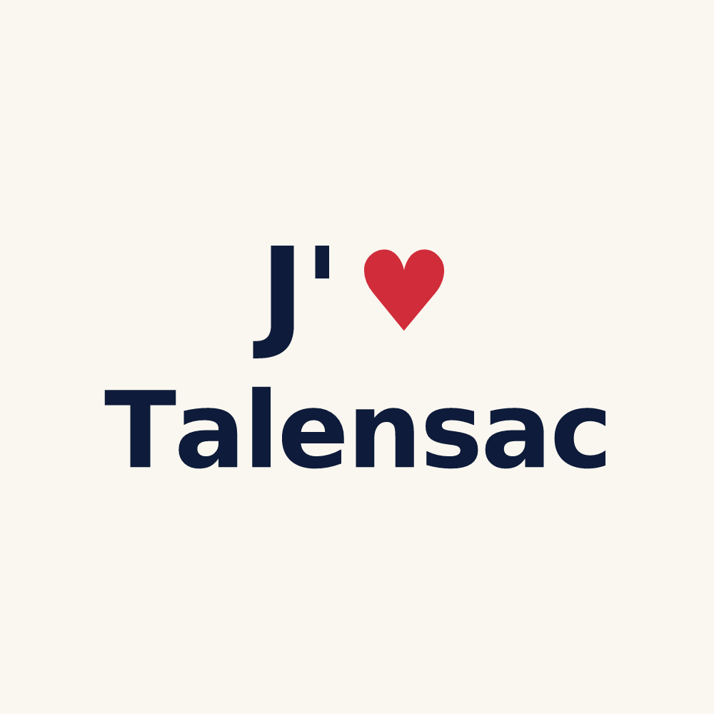 Tasse personnalisée Talensac — design J'aime Talensac