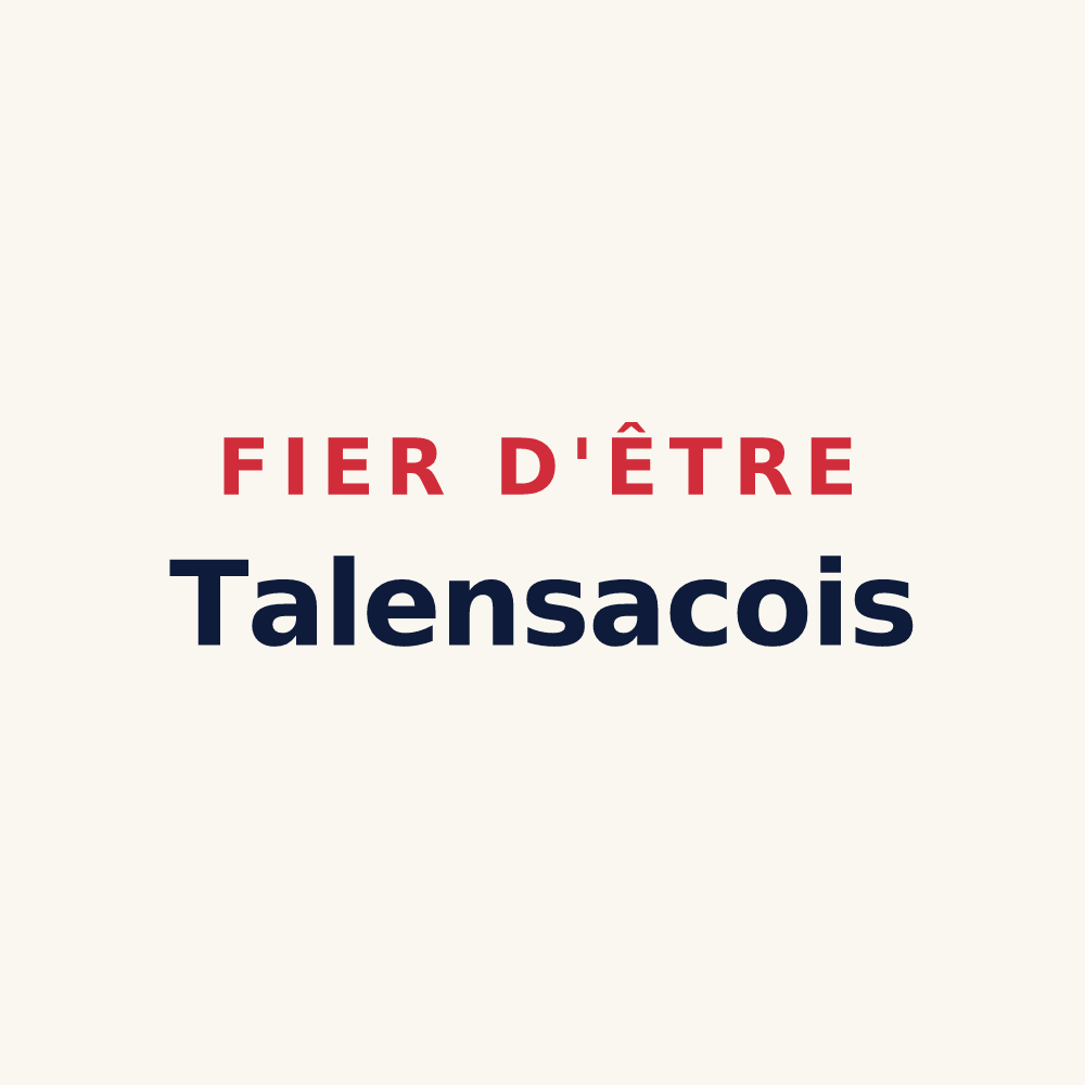Tasse « Fier d'être Talensacois » — design pour Talensac