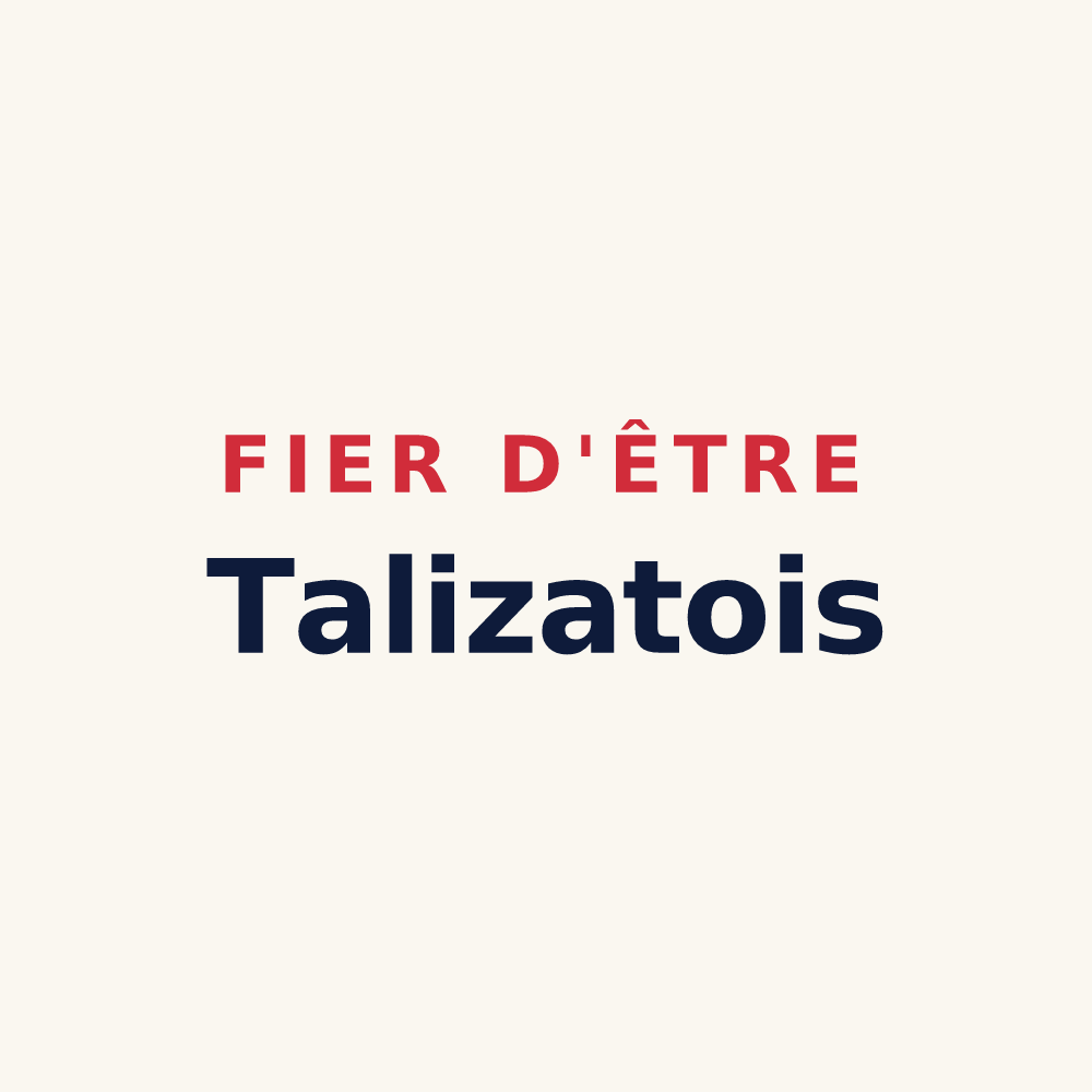 Tasse « Fier d'être Talizatois » — design pour Talizat