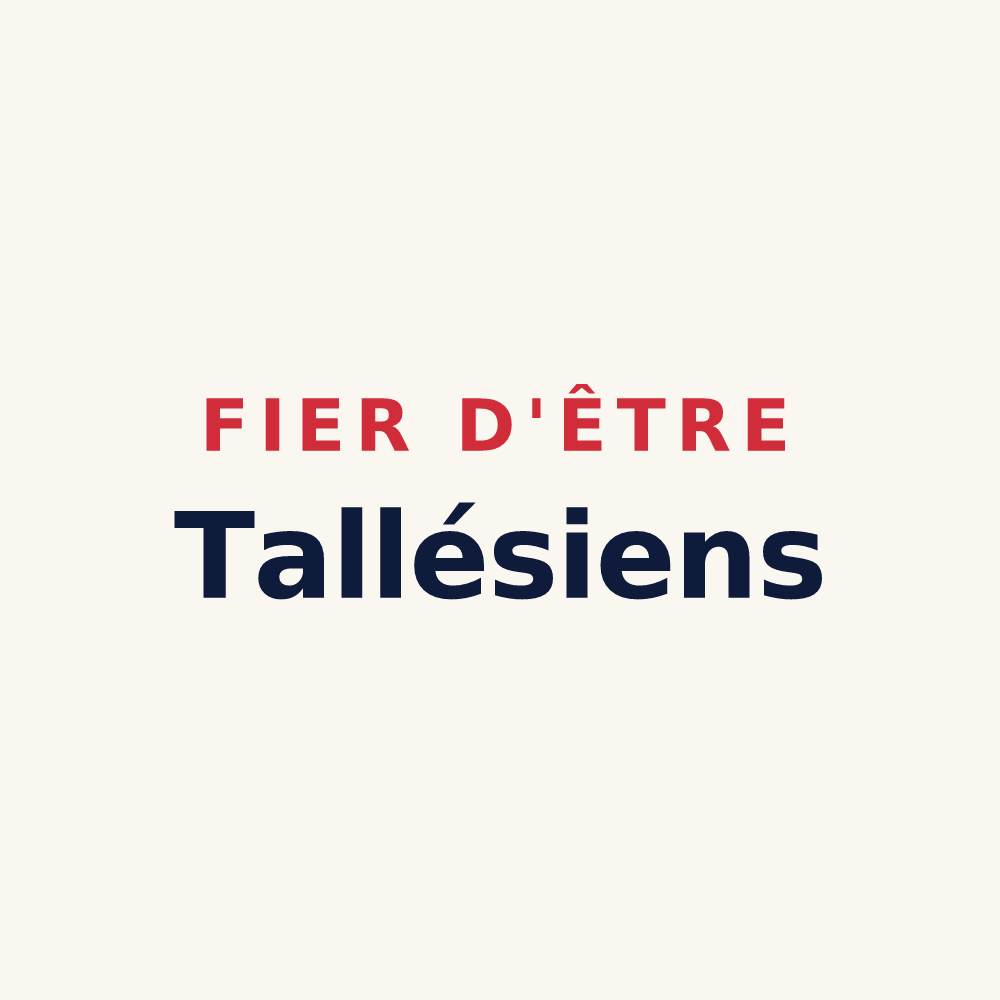 Tasse « Fier d'être Tallésiens » — design pour Taller
