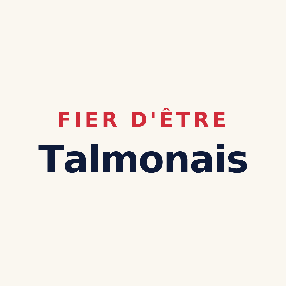 Tasse « Fier d'être Talmonais » — design pour Talmont-sur-Gironde