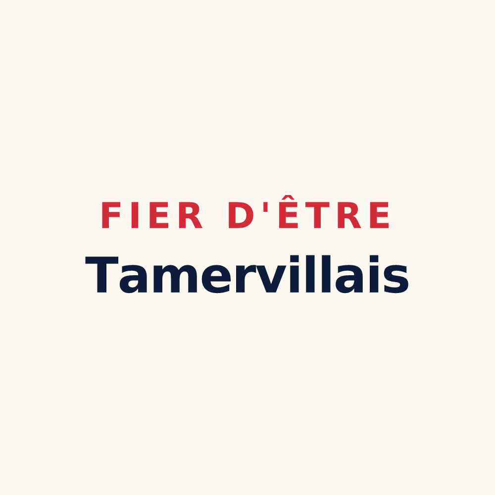 Tasse « Fier d'être Tamervillais » — design pour Tamerville