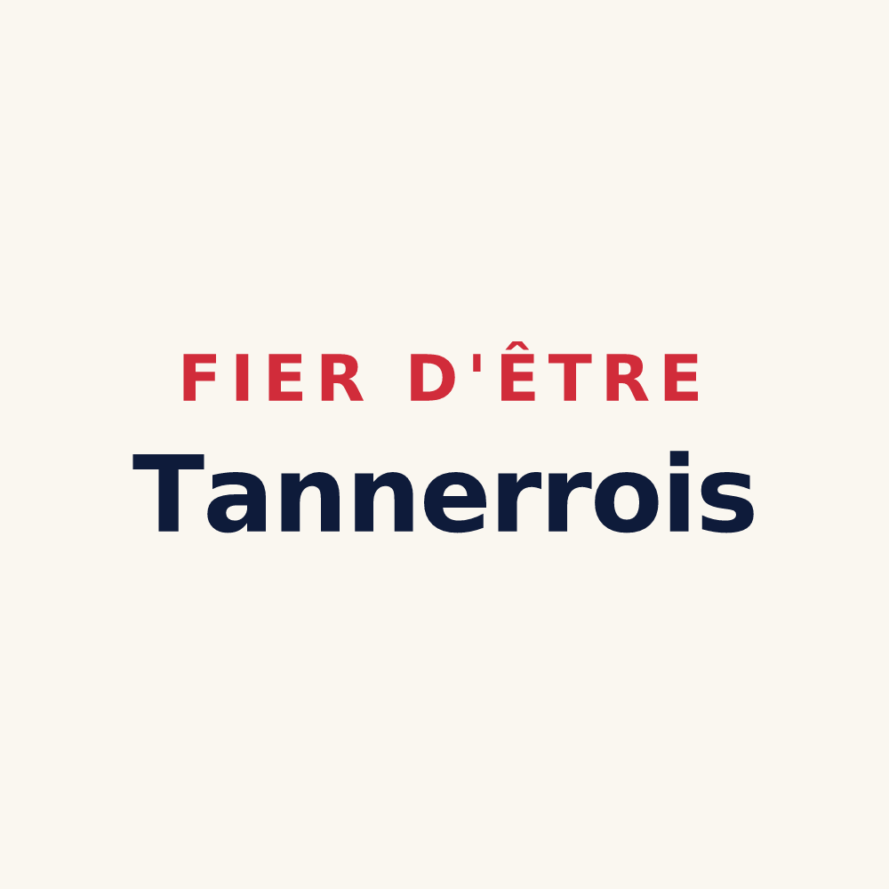 Tasse « Fier d'être Tannerrois » — design pour Tannerre-en-Puisaye