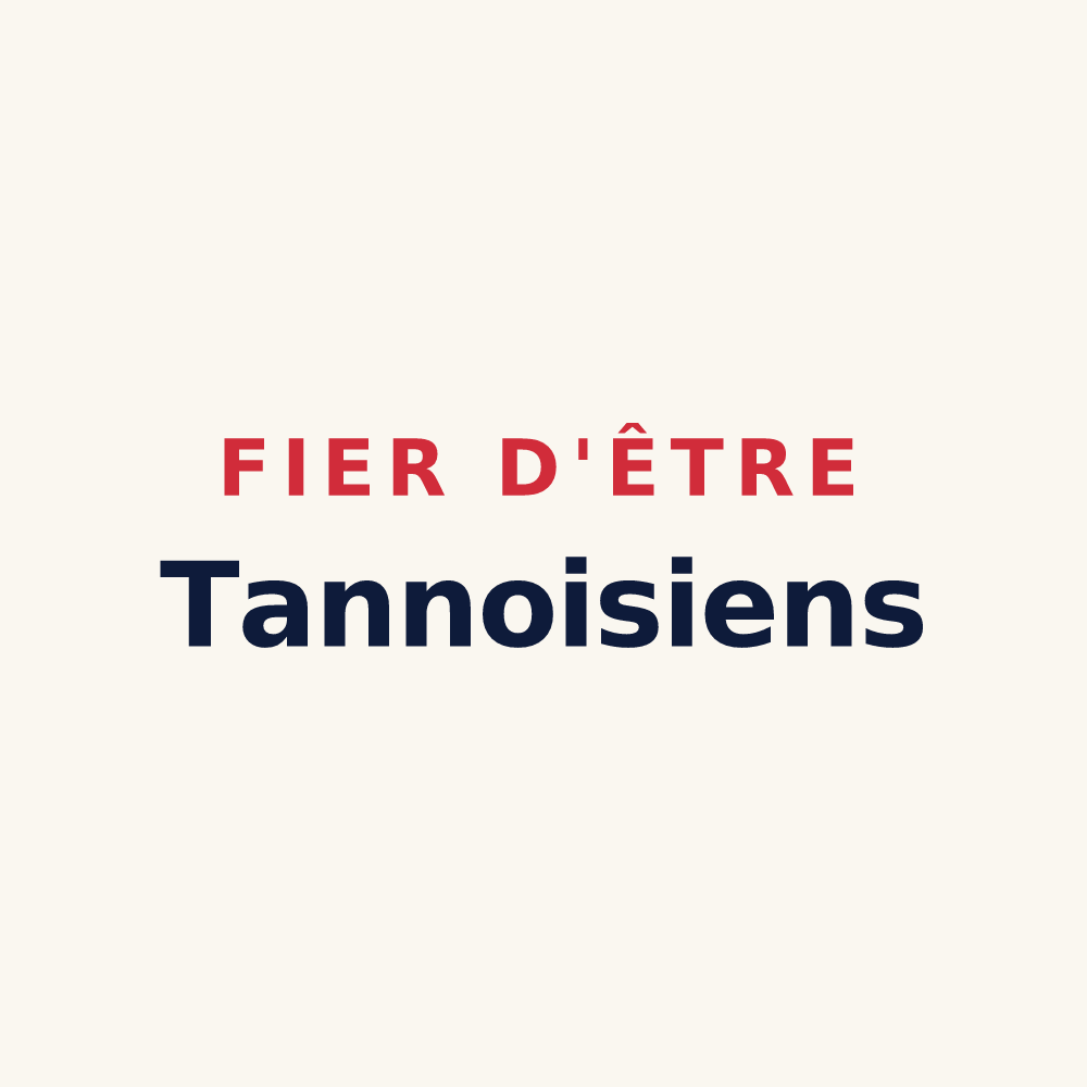 Tasse « Fier d'être Tannoisiens » — design pour Tannois