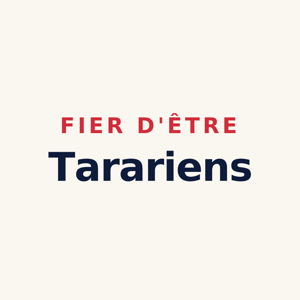 Tasse « Fier d'être Tarariens » — design pour Tarare