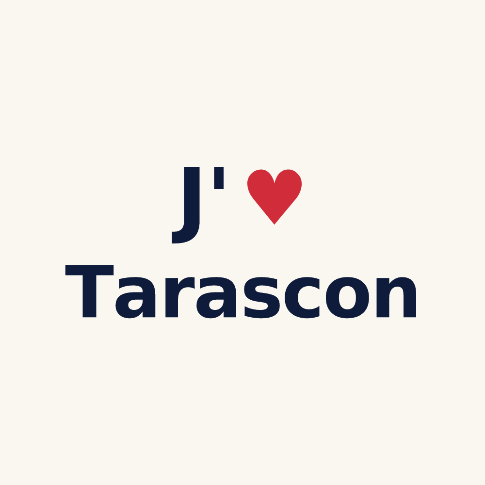 Tasse personnalisée Tarascon — design J'aime Tarascon