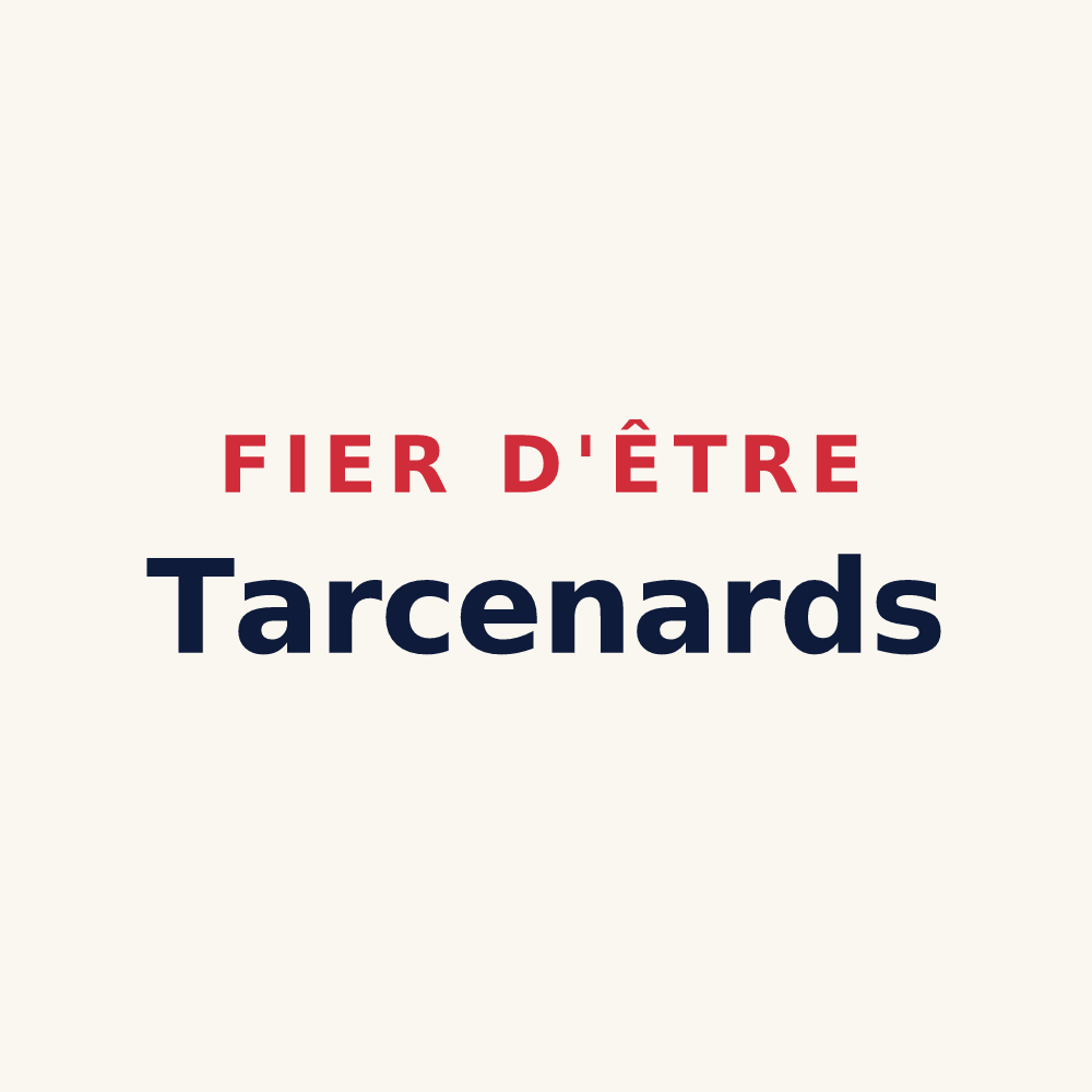 Tasse « Fier d'être Tarcenards » — design pour Tarcenay-Foucherans
