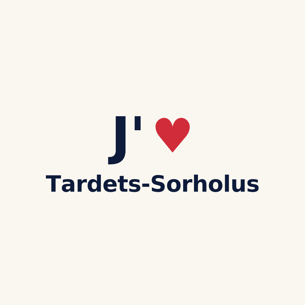 Tasse personnalisée Tardets-Sorholus — design J'aime Tardets-Sorholus