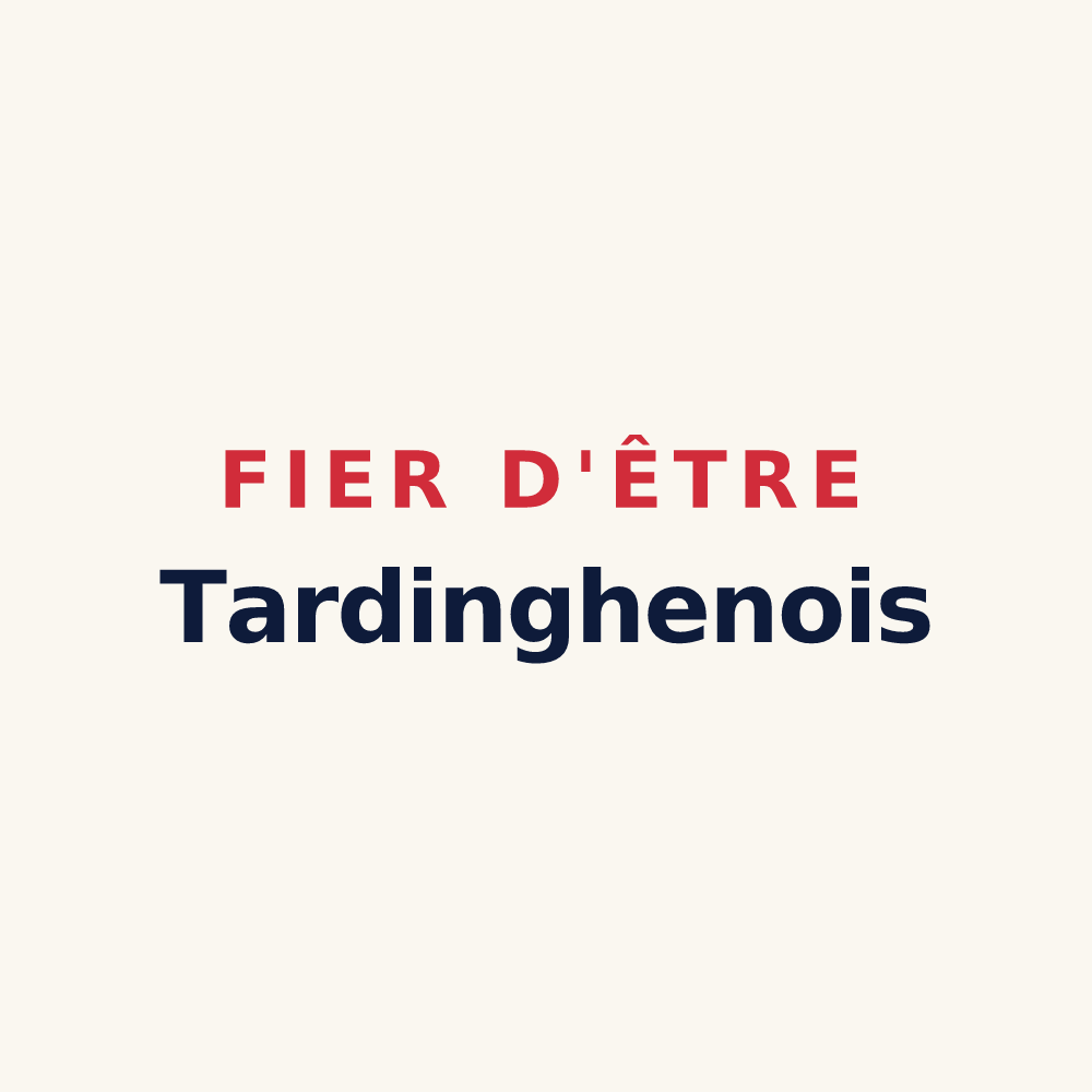 Tasse « Fier d'être Tardinghenois » — design pour Tardinghen