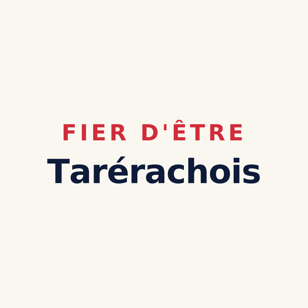 Tasse « Fier d'être Tarérachois » — design pour Tarerach