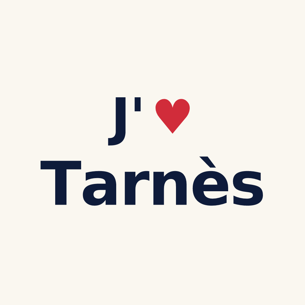 Tasse personnalisée Tarnès — design J'aime Tarnès