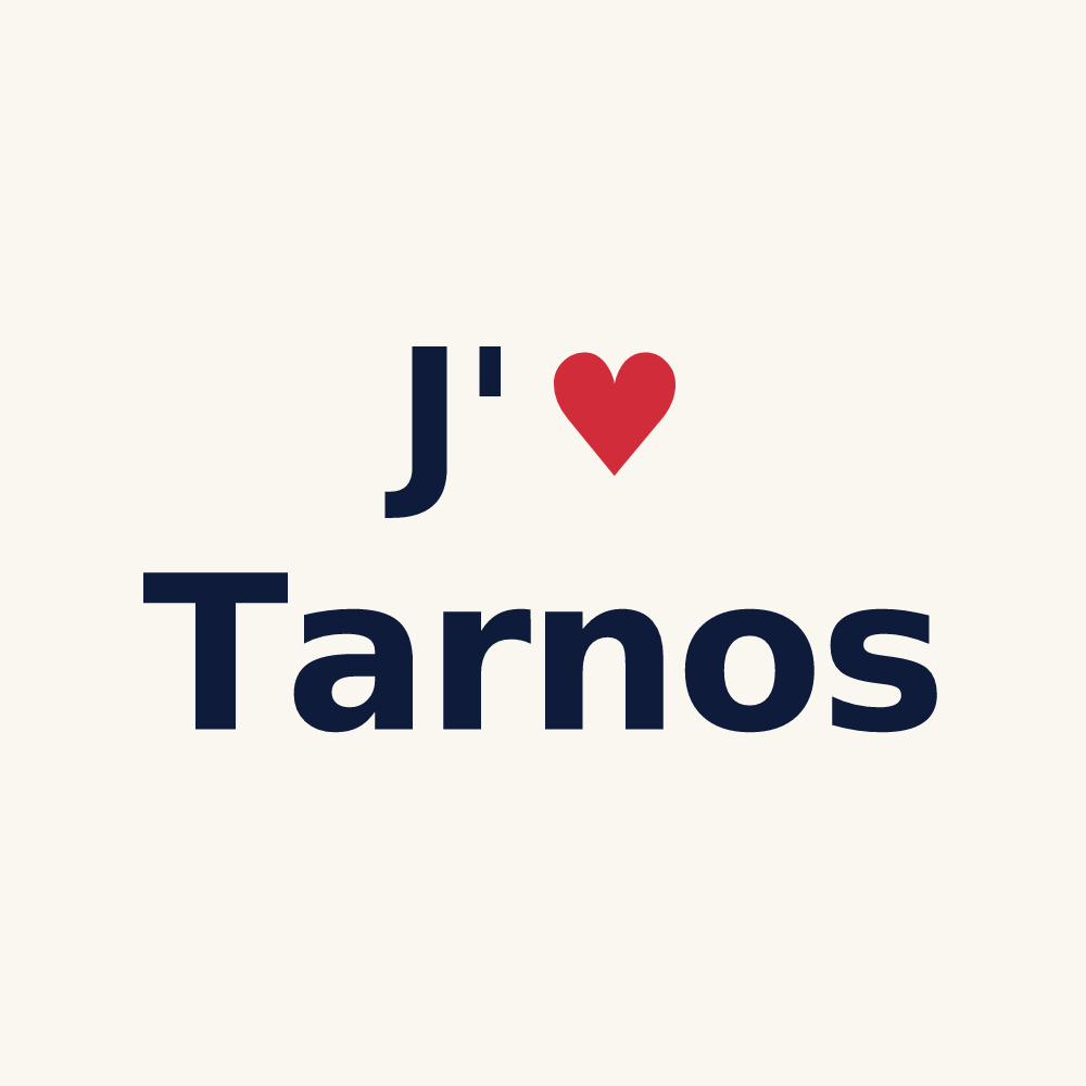 Tasse personnalisée Tarnos — design J'aime Tarnos