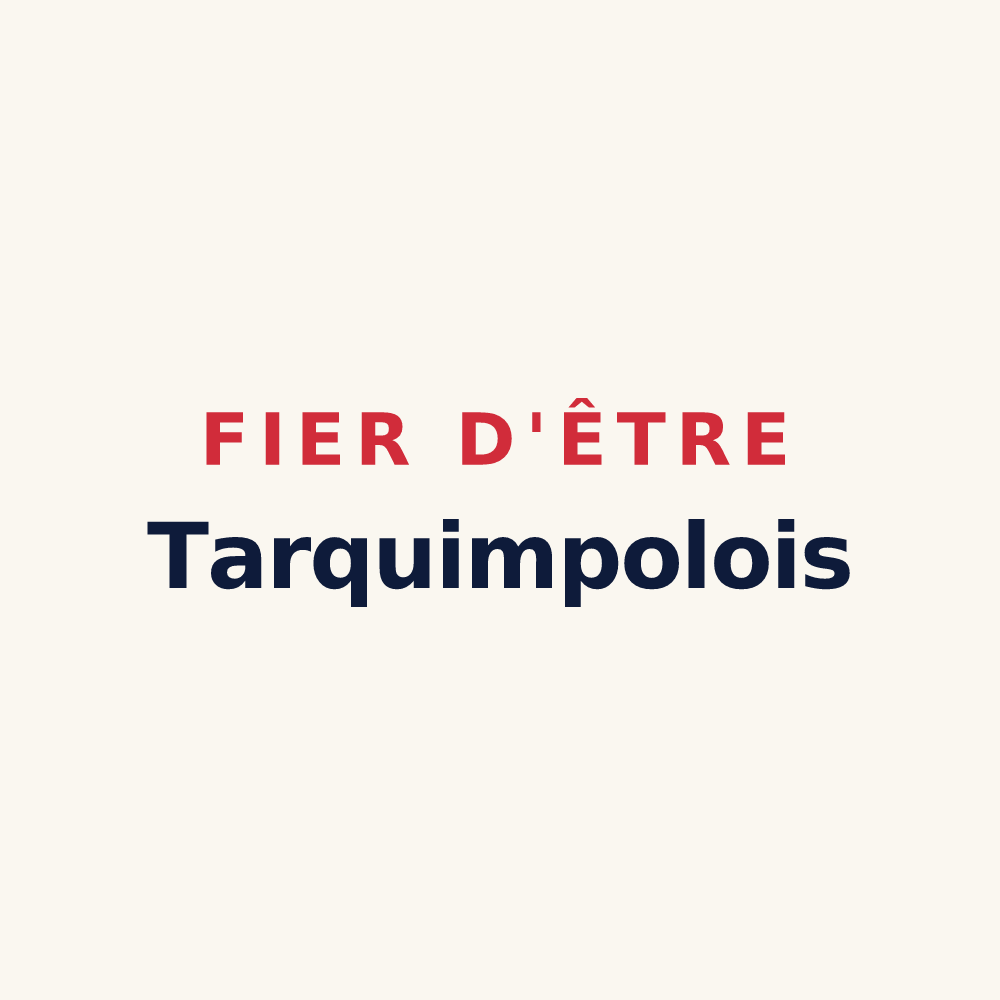 Tasse « Fier d'être Tarquimpolois » — design pour Tarquimpol
