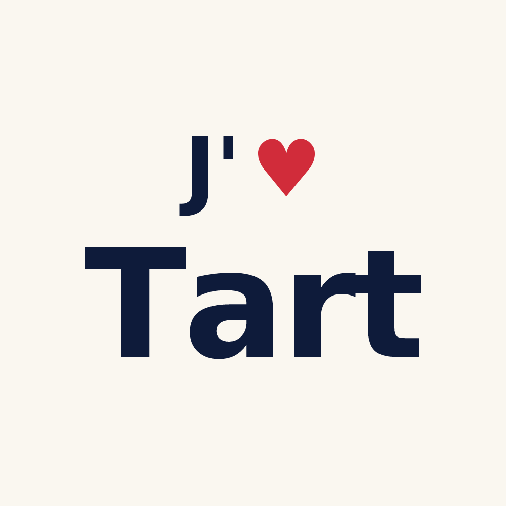 Tasse personnalisée Tart — design J'aime Tart