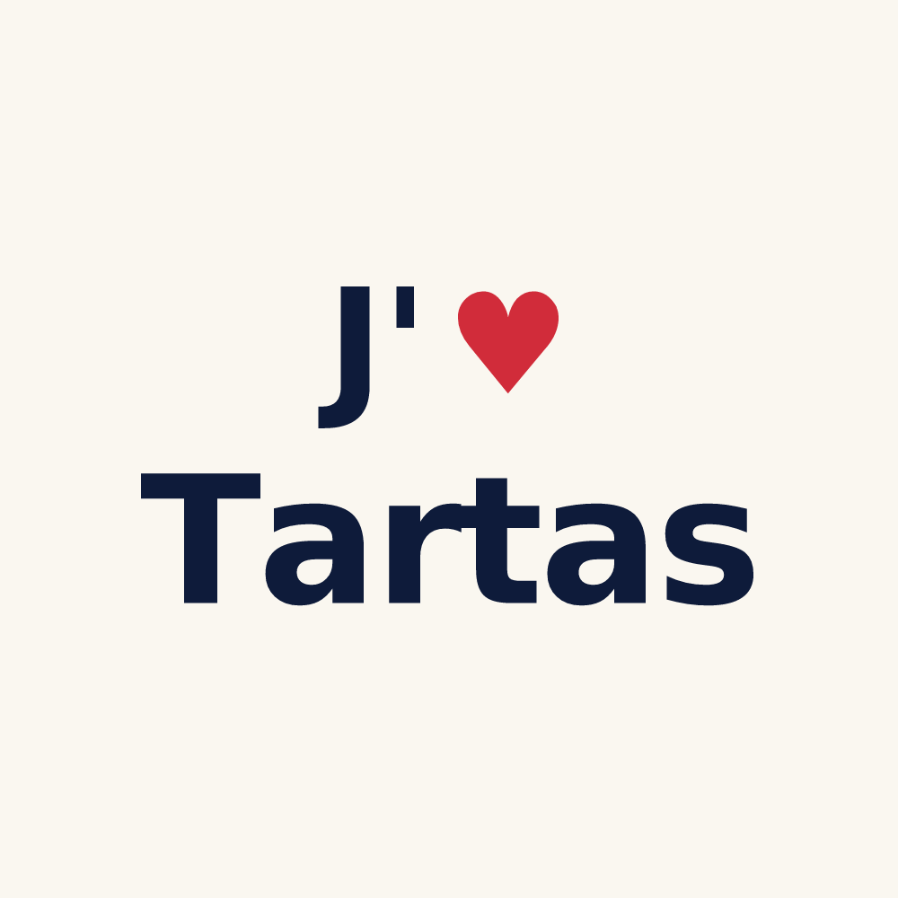 Tasse personnalisée Tartas — design J'aime Tartas