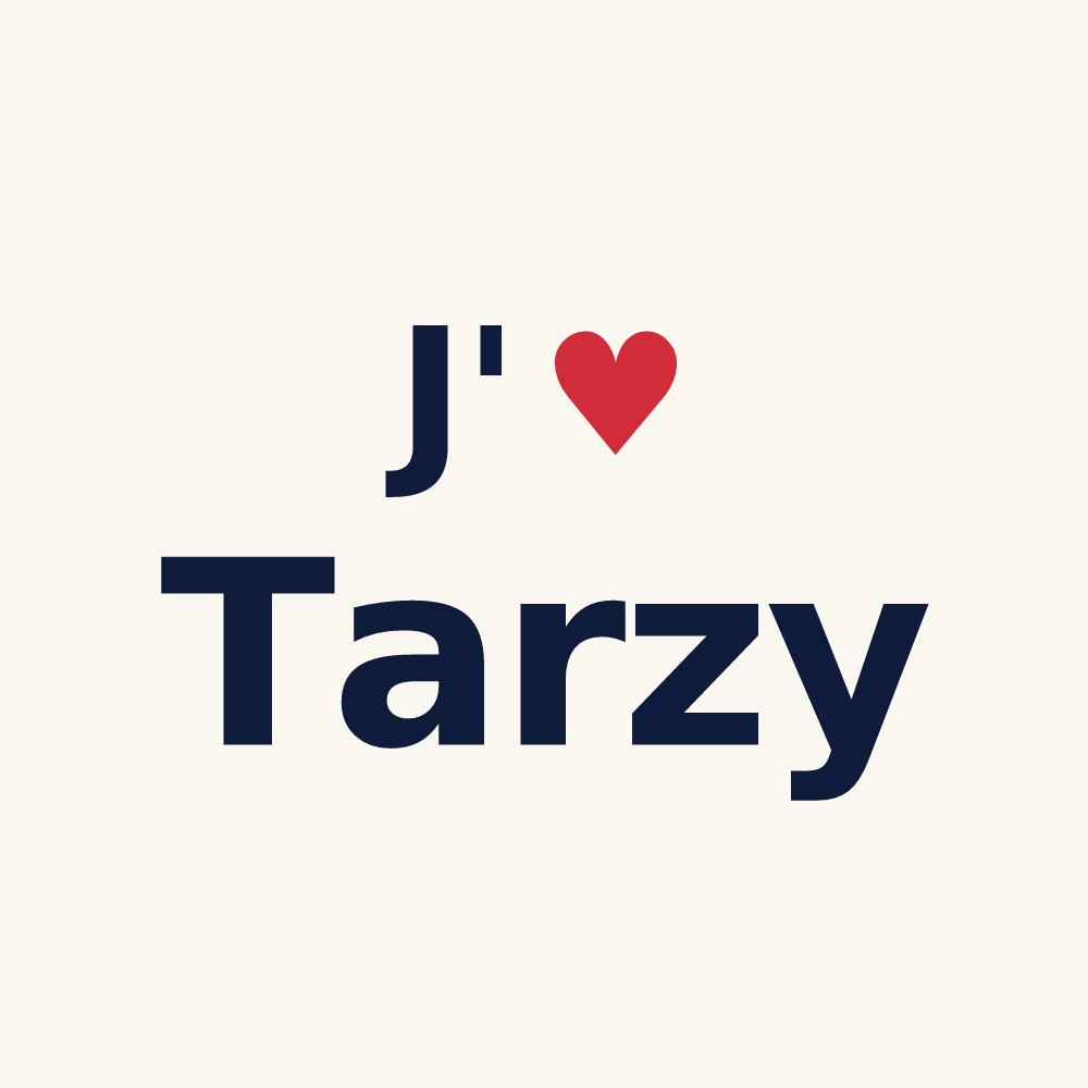 Tasse personnalisée Tarzy — design J'aime Tarzy