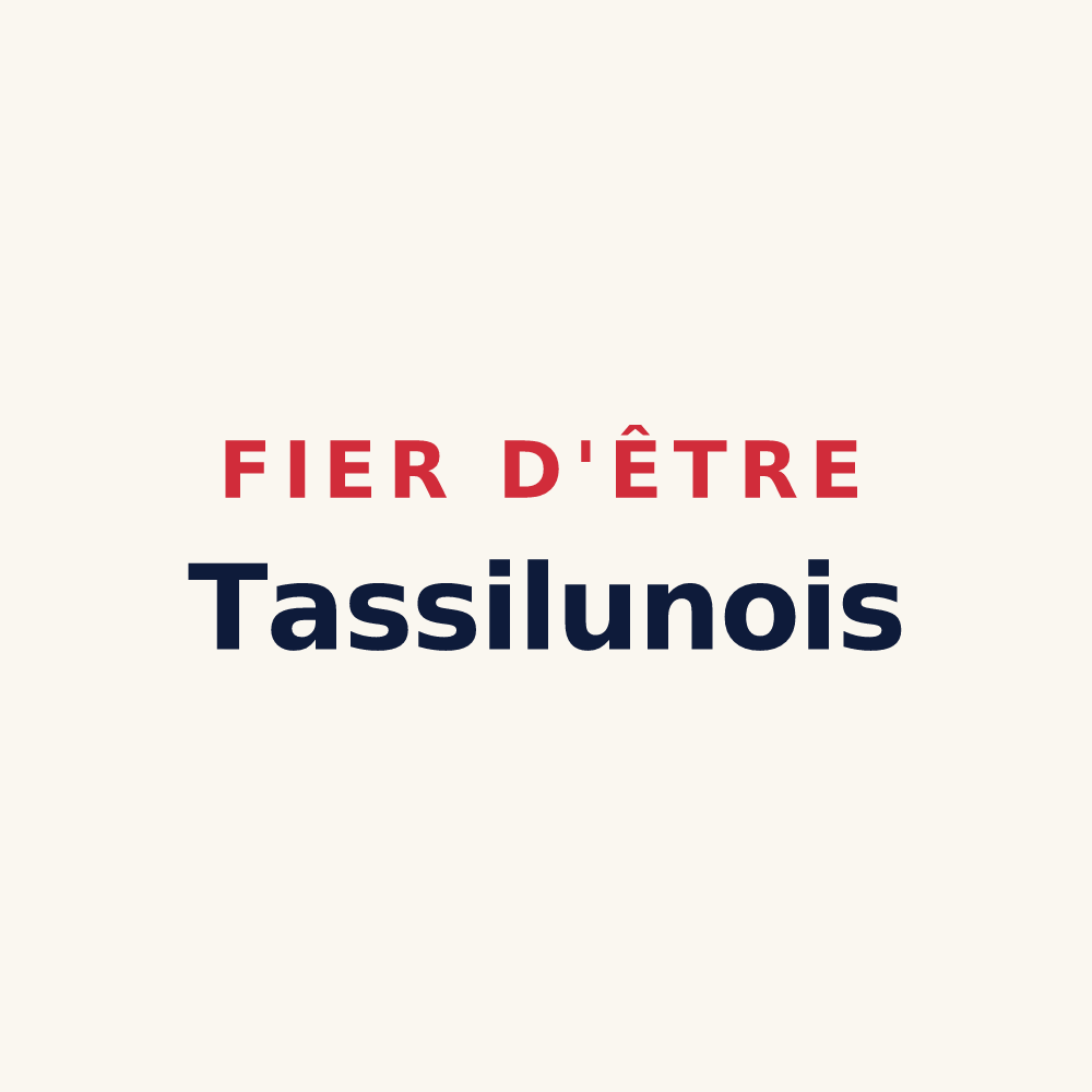Tasse « Fier d'être Tassilunois » — design pour Tassin-la-Demi-Lune