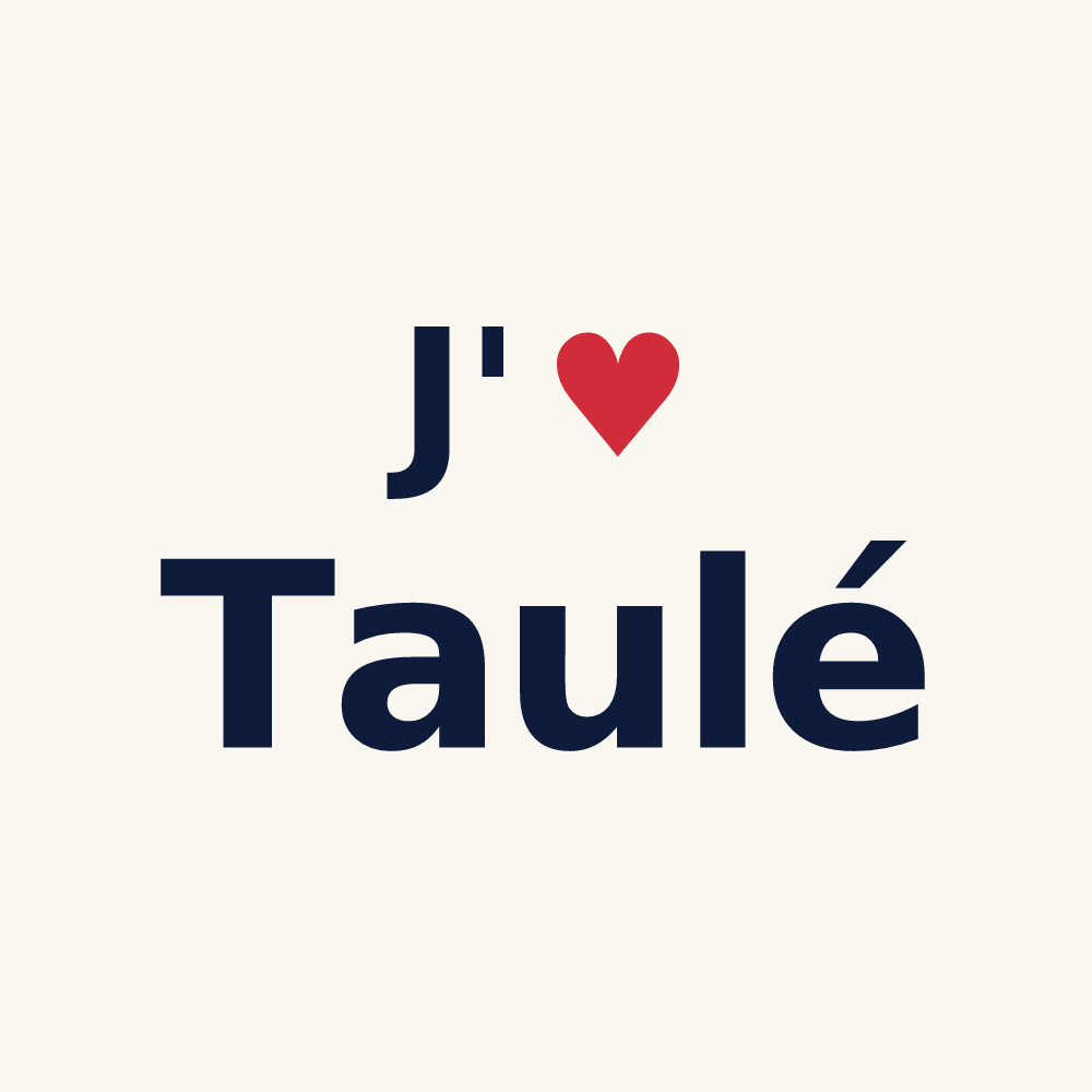 Tasse personnalisée Taulé — design J'aime Taulé