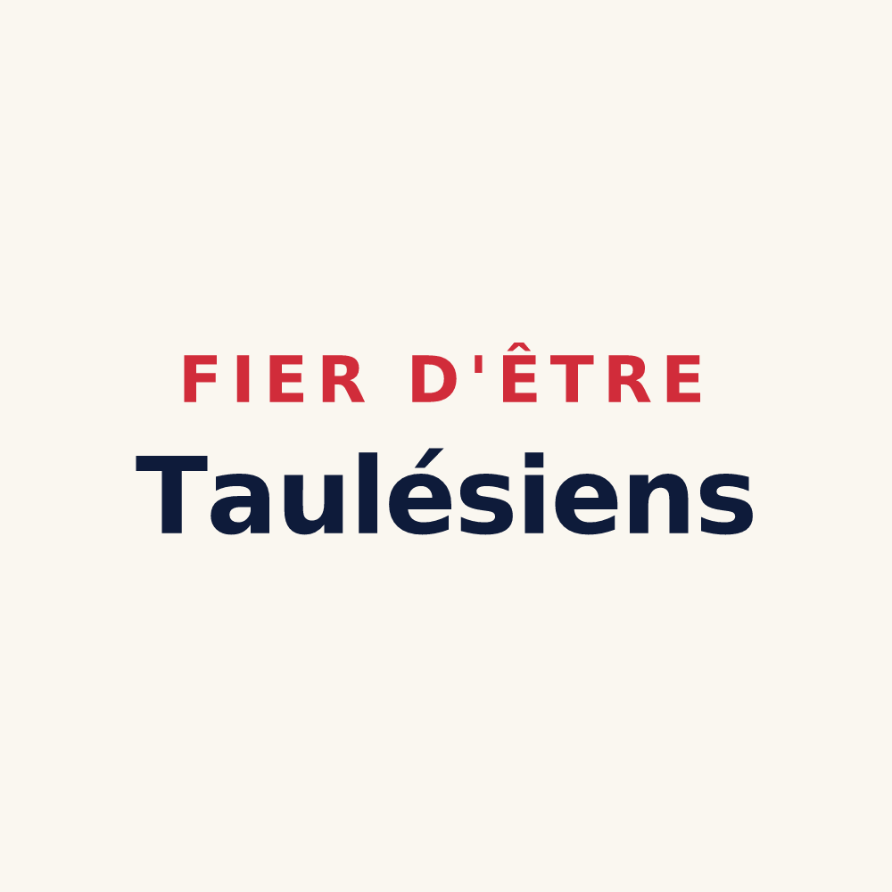 Tasse « Fier d'être Taulésiens » — design pour Taulé
