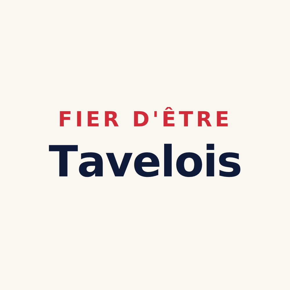 Tasse « Fier d'être Tavelois » — design pour Tavaux-et-Pontséricourt