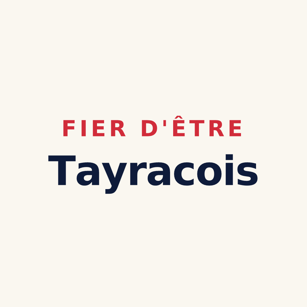 Tasse « Fier d'être Tayracois » — design pour Tayrac