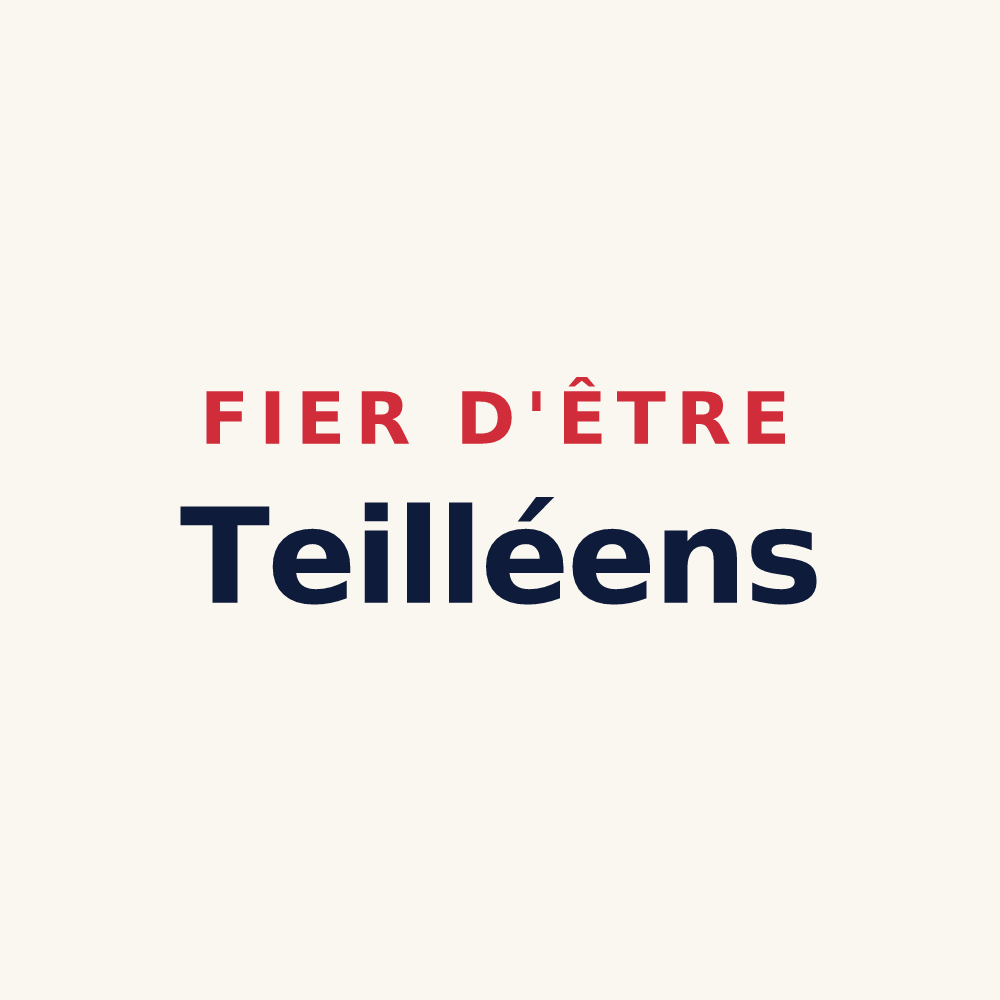 Tasse « Fier d'être Teilléens » — design pour Teillé