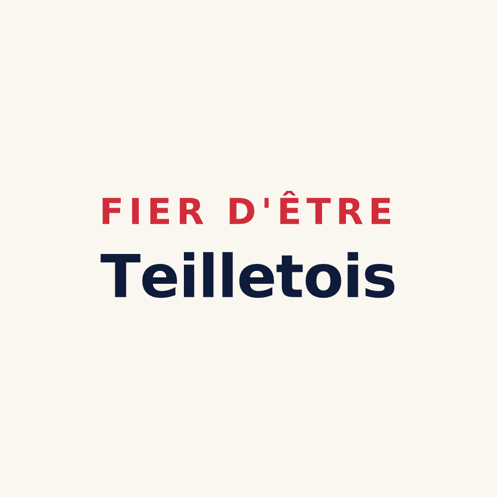 Tasse « Fier d'être Teilletois » — design pour Teillet-Argenty