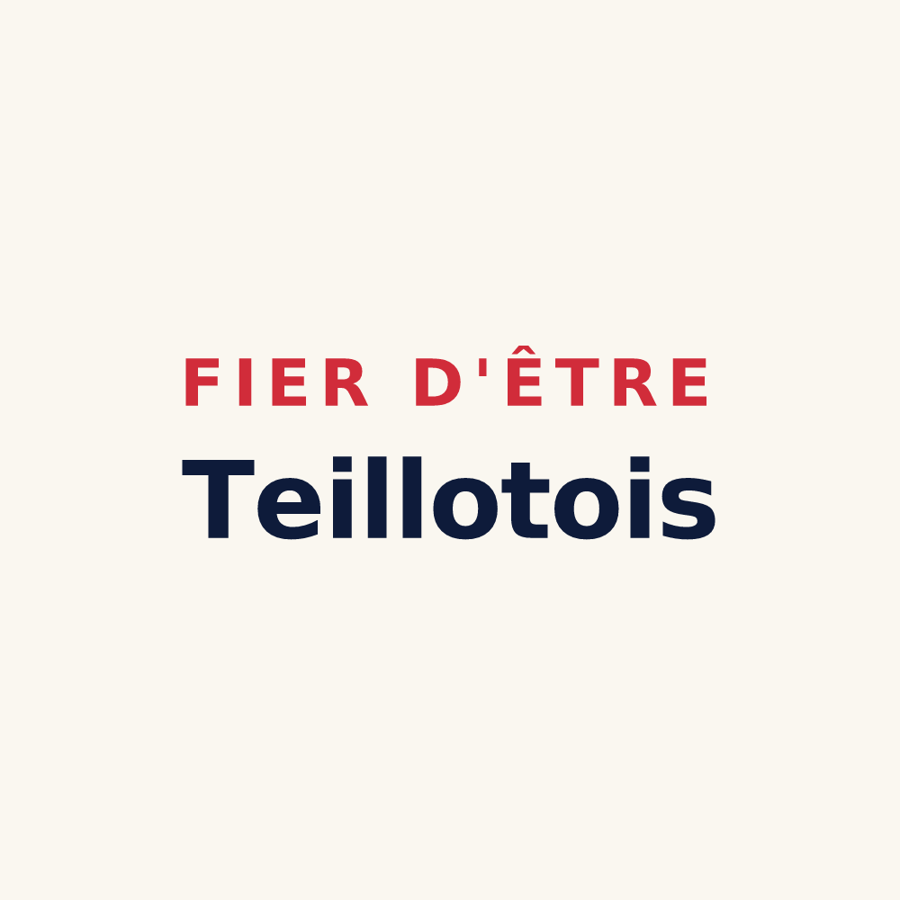 Tasse « Fier d'être Teillotois » — design pour Teillots
