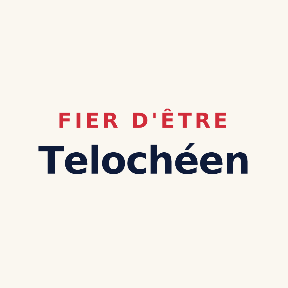 Tasse « Fier d'être Telochéen » — design pour Teloché
