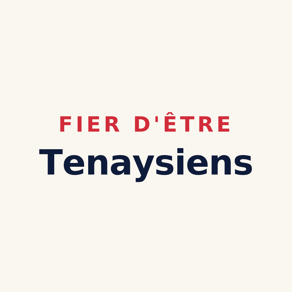 Tasse « Fier d'être Tenaysiens » — design pour Tenay