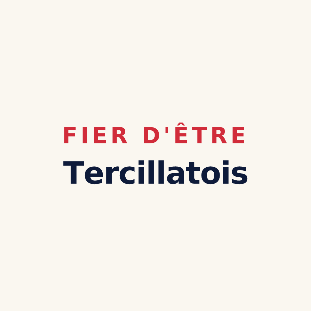 Tasse « Fier d'être Tercillatois » — design pour Tercillat