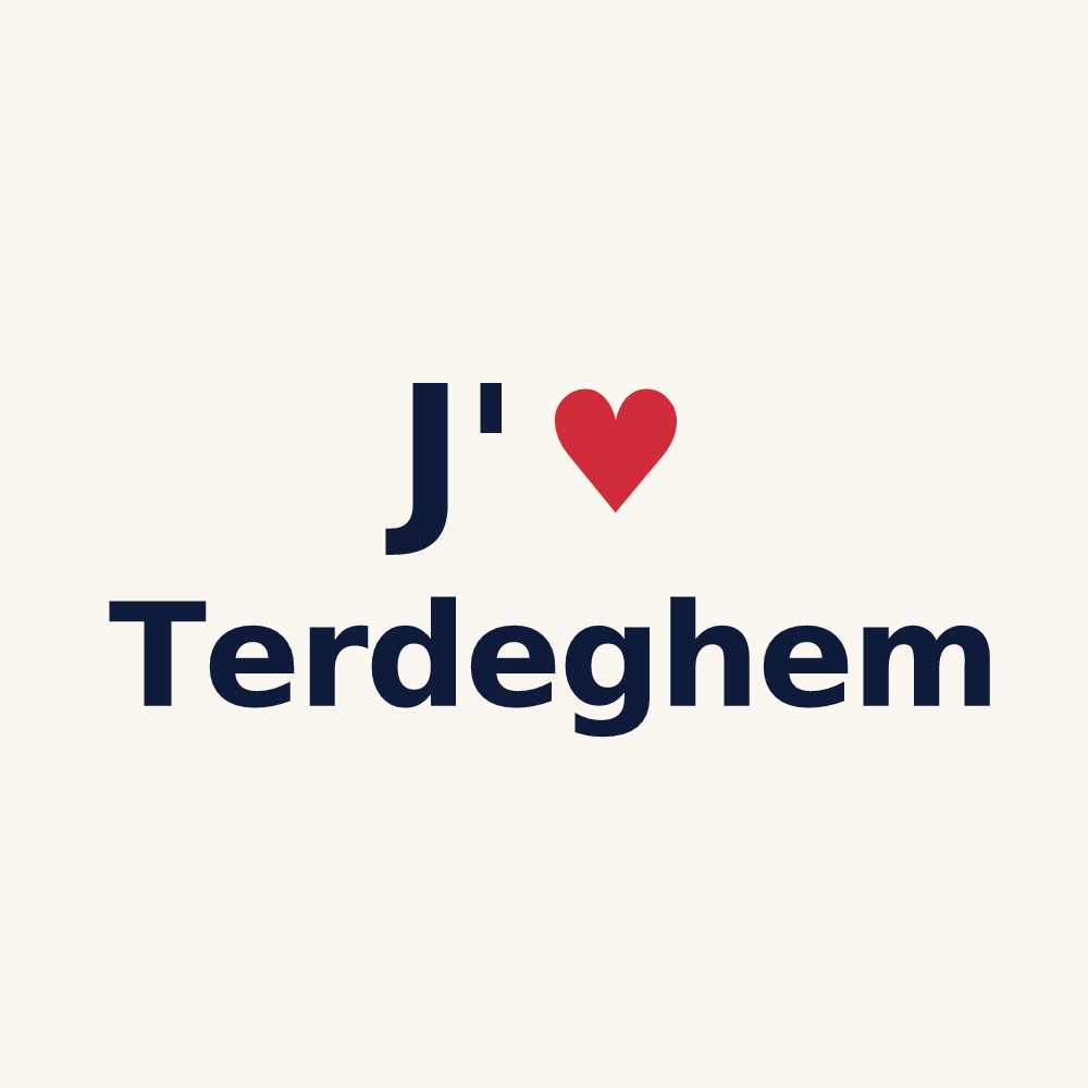 Tasse personnalisée Terdeghem — design J'aime Terdeghem