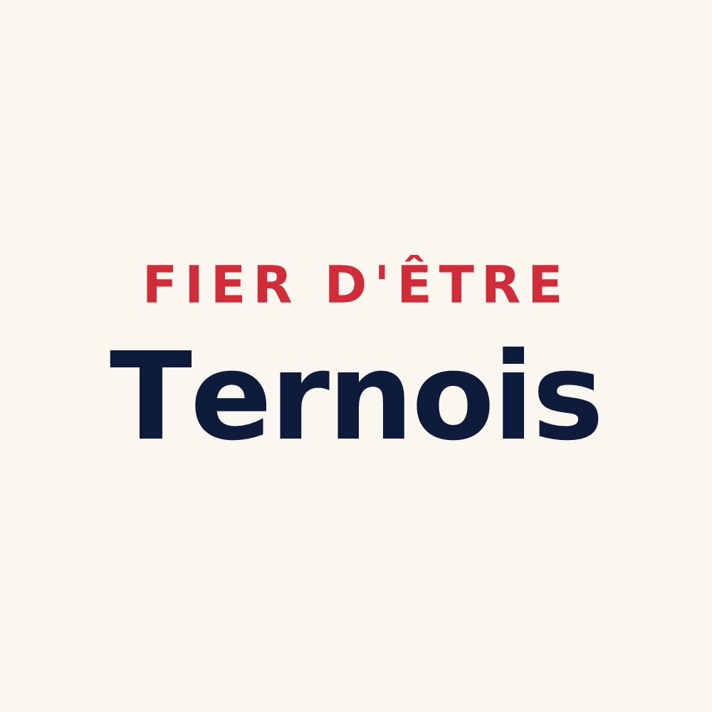 Tasse « Fier d'être Ternois » — design pour Tergnier