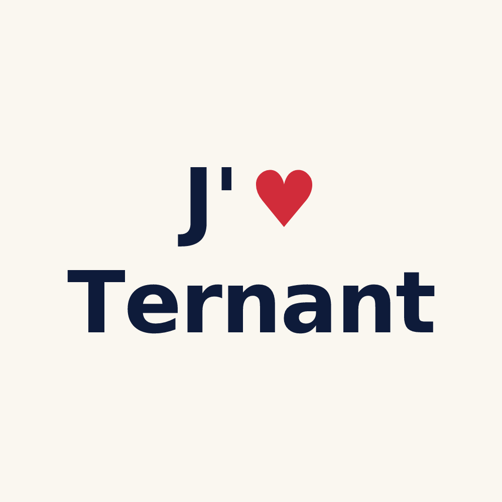 Tasse personnalisée Ternant — design J'aime Ternant