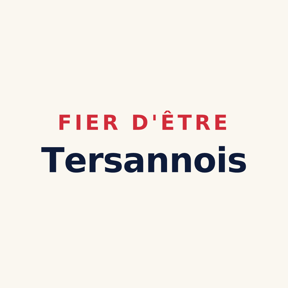 Tasse « Fier d'être Tersannois » — design pour Tersanne