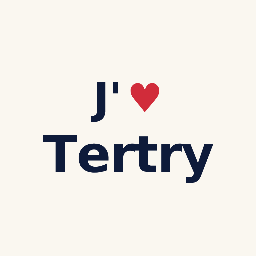 Tasse personnalisée Tertry — design J'aime Tertry