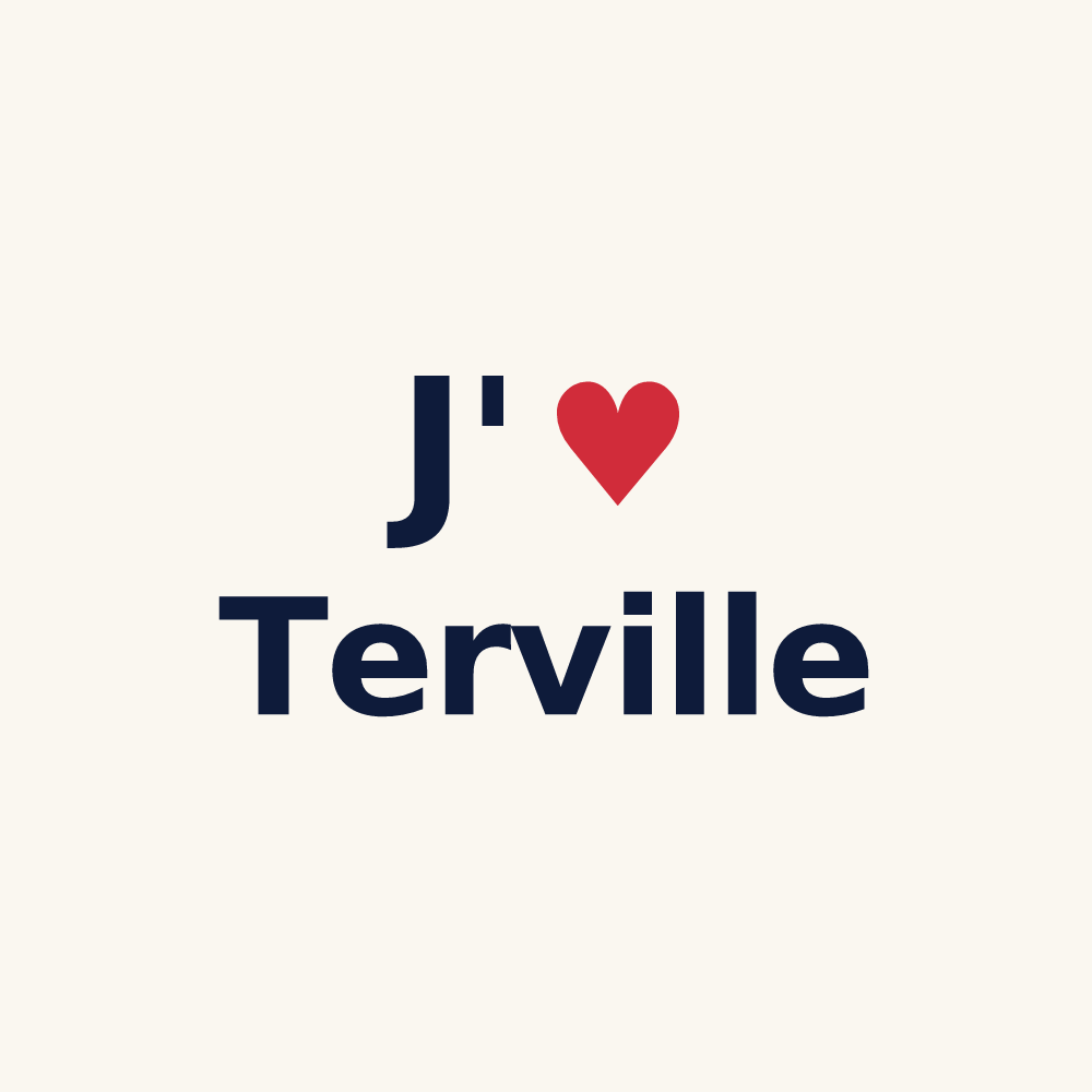 Tasse personnalisée Terville — design J'aime Terville